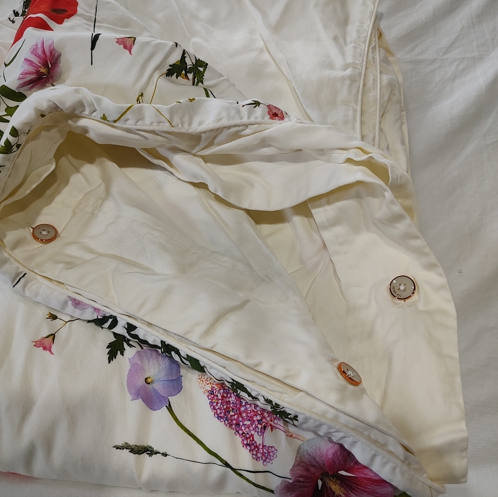 Ted Baker Hedgerow Full/Queen Duvet Cover with 2 Standard Shams - Picture 7 of 14